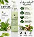 Shampoo  líquido Extracto de Hierbas