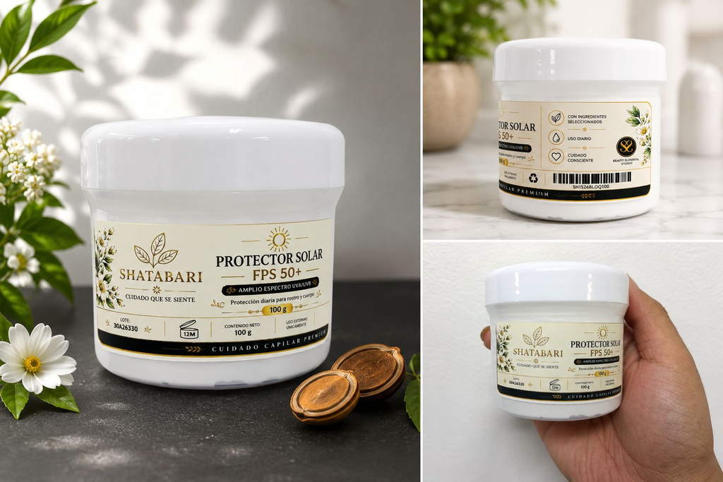 Protector Solar FPS 50+ - Amplio Espectro UVA/UVB 100 GR